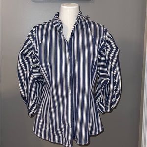 Stripped Button Down